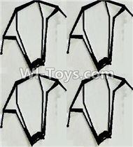 Lead Honor LH-X16 X16C X16WF X16DV Spare Parts-07 Outer protect frame(4pcs)-Black,Lead Honor LH-X16 X16C X16DV X16WF RC Quadcopter Drone Spare Parts Accessories,LH-X16 Replacement parts